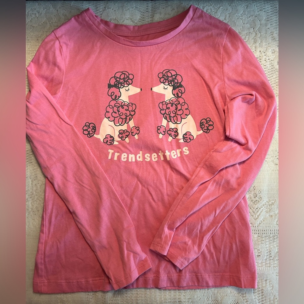 5 for $25 - Garanimals Pink Long Sleeve Tee with Trendsetters Design
